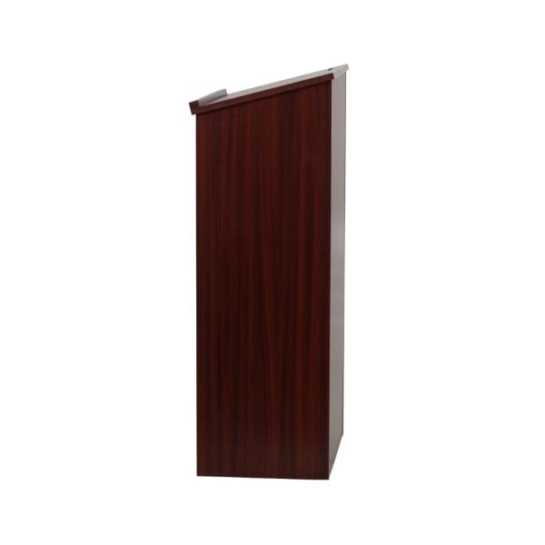 Wood Stand-up Podium Lectern, Mahogany